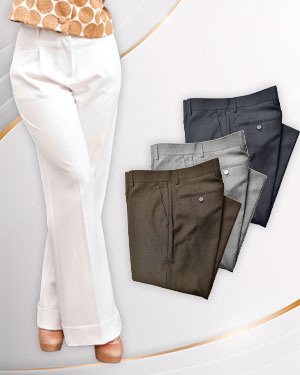 4 Prime Lite Wool, Wrinkle Free Pants