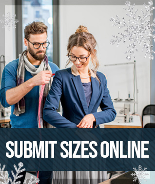 Submit sizes online