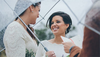 lesbien wedding